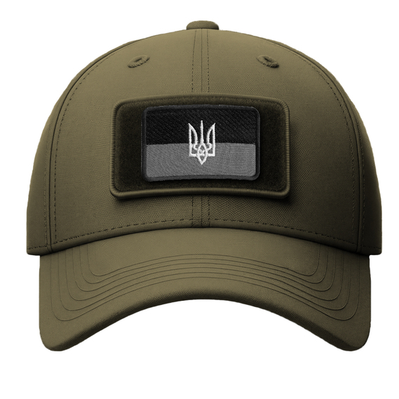 Set of 2 Velcro Patches Flag with Trident UPA 5x8 cm Black Embroidered Patch Insignia Chevron, фото 3