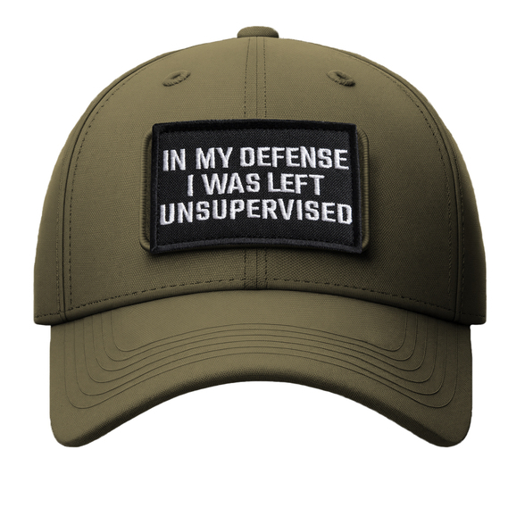 Набір шевронів 2 шт з липучкою In My Defense I Was Left Unsupervised 5х8 см вишитий патч нашивка шеврон, фото 5 Набір шевронів 2 шт з липучкою In My Defense I Was Left Unsupervised 5х8 см вишитий патч нашивка шеврон, фото 5