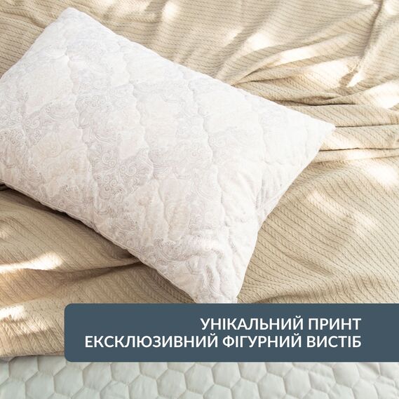 Подушка Air Dream Classic IDEIA 70х70 см два чехла с молнией, антиаллергенная афродіта, фото 6