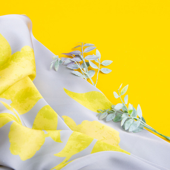 Fabric for clothing Satin silk with a pattern, delicate, light fabric Ангела лимон, фото 5 Fabric for clothing Satin silk with a pattern, delicate, light fabric Ангела лимон, фото 5