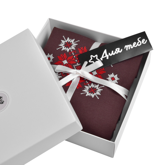 Фартук универсальный с этно вышивкой и карманом, водоотталкивающий, хлопок, большой размер, для женщин и мужчин. шоколад, фото 10 Фартук универсальный с этно вышивкой и карманом, водоотталкивающий, хлопок, большой размер, для женщин и мужчин. шоколад, фото 10