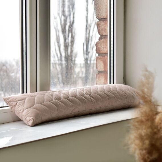 Cushion cushion insulation for windows and doors TM IDEIA 15x90 cm беж косичка, фото 1