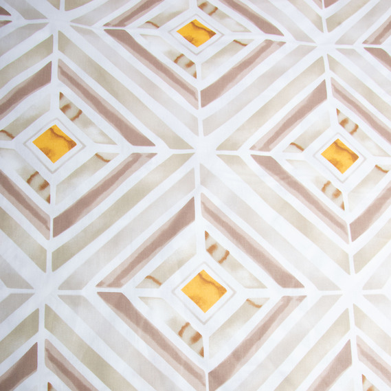 Ranfors coarse calico fabric 8.28411/7 Ромб беж, фото 2 Ranfors coarse calico fabric 8.28411/7 Ромб беж, фото 2