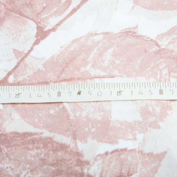 Тканина бязь ранфорс для постільної білизни, бавовна, 130 гр/м2, 240 см 5,28729/53 Модрина беж/пудра, фото 5