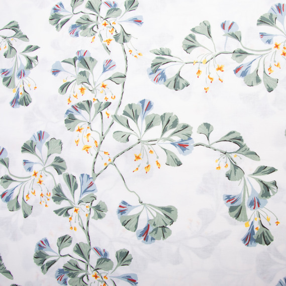 Ranfors coarse calico fabric 9.27731/16 В`юнок Petrol, фото 2