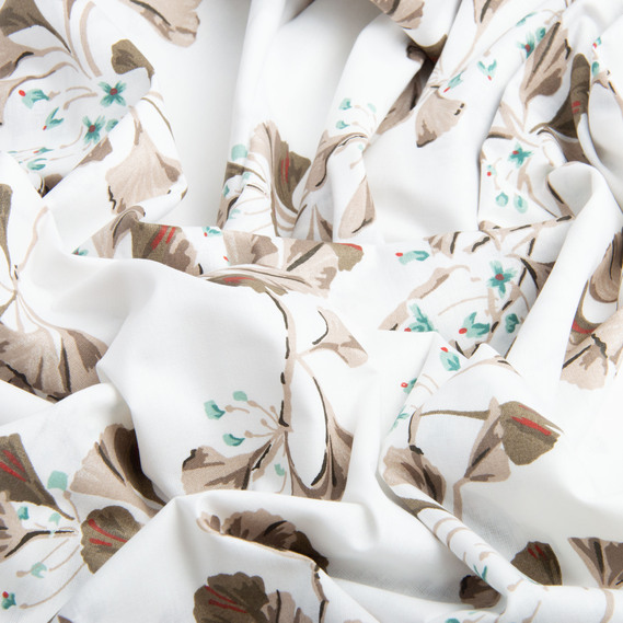 Ranfors coarse calico fabric 9.27731/21 В`юнок кава, фото 3