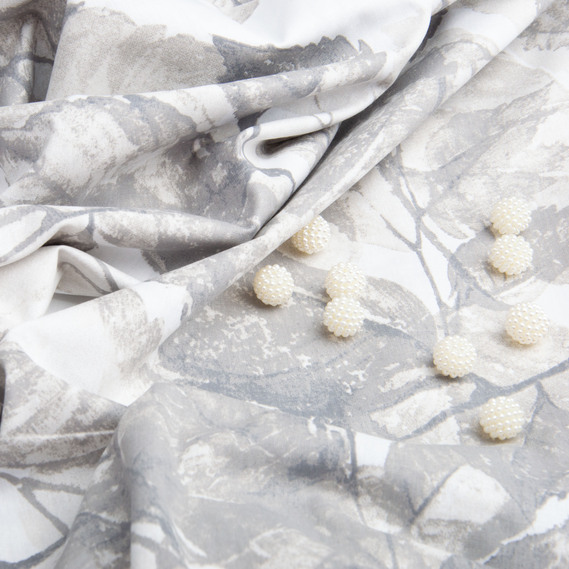 Ткань бязь ранфорс для постельного белья, хлопок, 130 гр/м2, 240 см 5,28729/40 Модрина сіра, фото 4 Ткань бязь ранфорс для постельного белья, хлопок, 130 гр/м2, 240 см 5,28729/40 Модрина сіра, фото 4