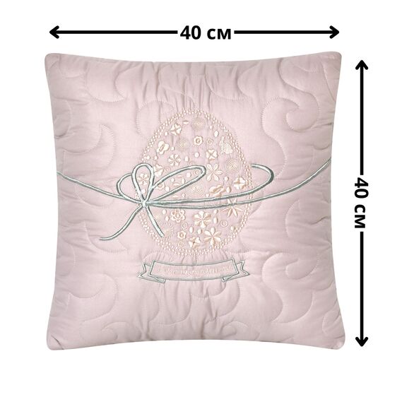 Набор декоративных подушек 40x40 см 4 шт Великодний IDEIA, подушка с вышивкой, праздничный декор, фото 11 Набор декоративных подушек 40x40 см 4 шт Великодний IDEIA, подушка с вышивкой, праздничный декор, фото 11