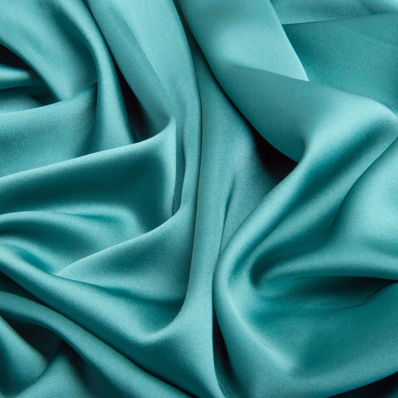 Ткань костюмная SCARLETT light, 145 см, 260 гр/м2, блестящая ткань, ткань для вечернего платья, атласная аткань, шелковая ткань мор хвиля, фото 2