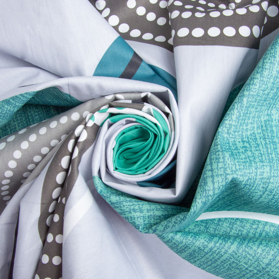 SATIN fabric ВТ-403A fantasy, фото 1