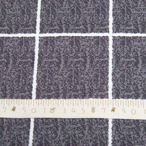 Тканина бавовна сатин для постільної білизни, натуральна тканина, постільна білизна 120 гр/м2 ВТ-373А клітинка, фото 5