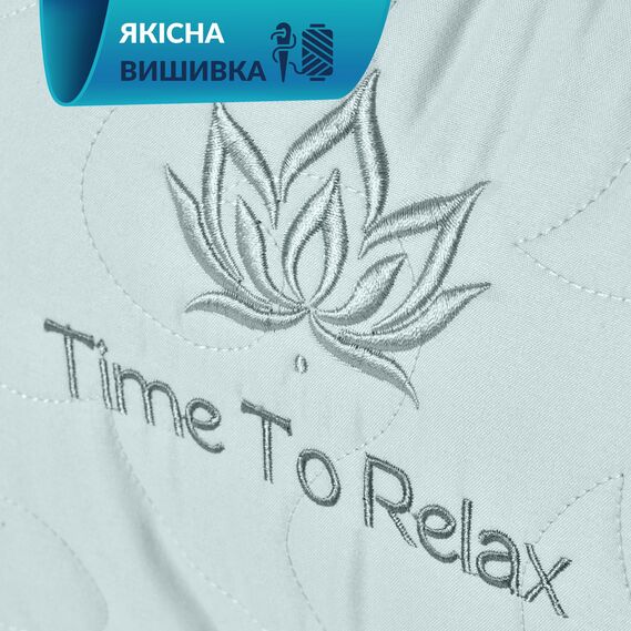 Balance Pillow Ergonomic 46х24х10 cm IDEIA for Neck, Head, and Back, Hypoallergenic, Embroidered, Multifunctional м`ята, фото 9