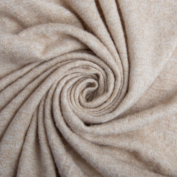 Knitted fabric knitted AD-15962 Claris беж, фото 1