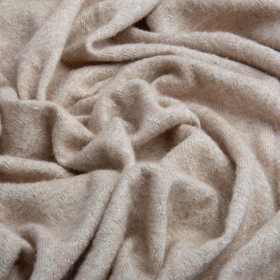 Knitted fabric knitted AD-15962 Claris беж, фото 2