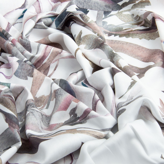 Ткань сатин для постельного белья, пл 130 гр/м2 210 ТС, хлопок, 240 см 639/v-2 крокус, фото 3