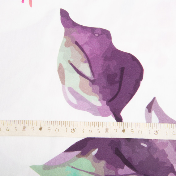 Тканина сатин для постільної білизни однотонна, щіл 130 гр/м2 210 ТС, бавовна, 240 см 630/v-2 півонія, фото 5