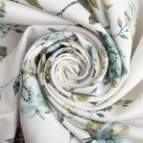 Satin fabric for bed linen cotton 2.4 m R 061059.V-04 азалія, фото 1 Satin fabric for bed linen cotton 2.4 m R 061059.V-04 азалія, фото 1