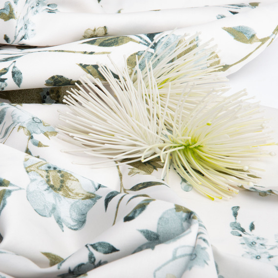 Satin fabric for bed linen cotton 2.4 m R 061059.V-04 азалія, фото 4