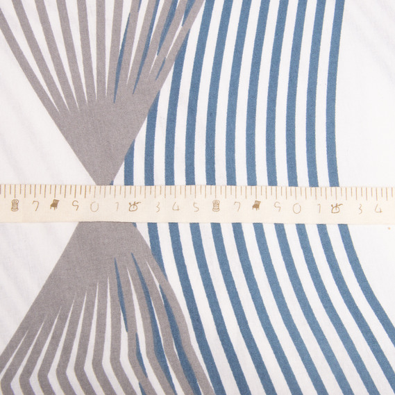 Ткань бязь ранфорс для постельного белья, хлопок, 130 гр/м2, 240 см 2756-10 спектр синій, фото 5