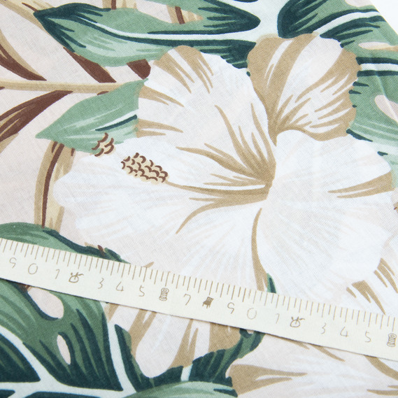 Ткань бязь ранфорс для постельного белья, хлопок, 130 гр/м2, 240 см M 11038/2 монстера, фото 5 Ткань бязь ранфорс для постельного белья, хлопок, 130 гр/м2, 240 см M 11038/2 монстера, фото 5