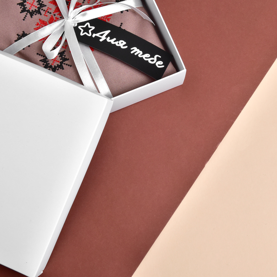 Фартук универсальный с этно вышивкой и карманом, водоотталкивающий, хлопок, большой размер, для женщин и мужчин. капучино, фото 9 Фартук универсальный с этно вышивкой и карманом, водоотталкивающий, хлопок, большой размер, для женщин и мужчин. капучино, фото 9