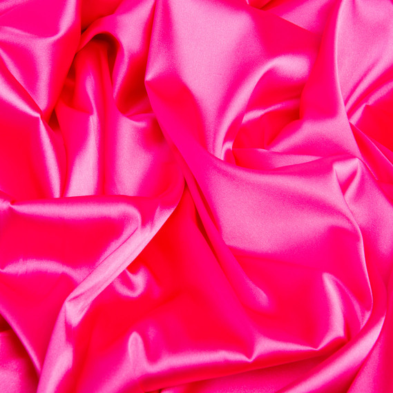 Тканина плательна Атлас Монако, 150 см, 145 гр/м2, блискуча тканина, тканина для вечірньої сукні, атласна тканина, шовкова тканина малина, фото 2