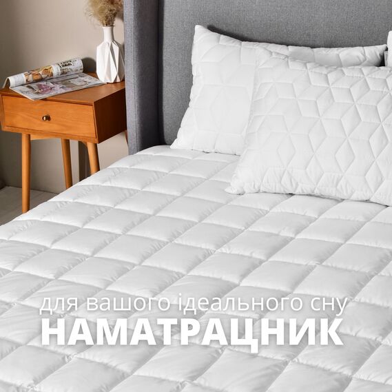Наматрасник 140×200×35 SleepDream с натяжным бортом по периметру, гипоаллергенный, сверхплотный, защитный, фото 3