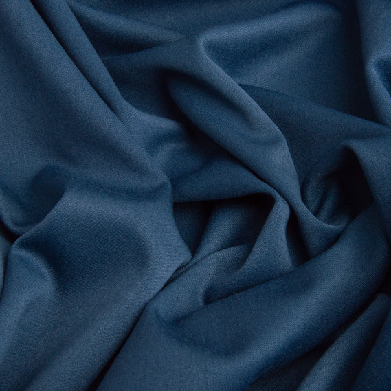 Ткань костюмная Миранда, 150 см, 322 гр/м2, для одежды, платьев, костюмов, юбок т/денім, фото 2