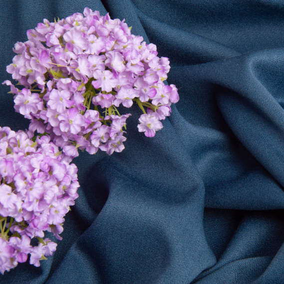 Ткань костюмная Миранда, 150 см, 322 гр/м2, для одежды, платьев, костюмов, юбок т/денім, фото 3