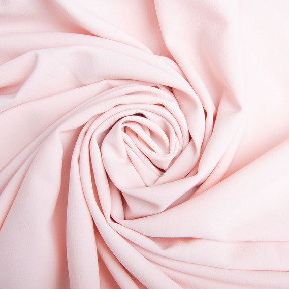 Solid suit fabric Toronto, 150 cm wide, 217 g/m², suitable for clothing, dresses, suits, and skirts св/пудра, фото 1