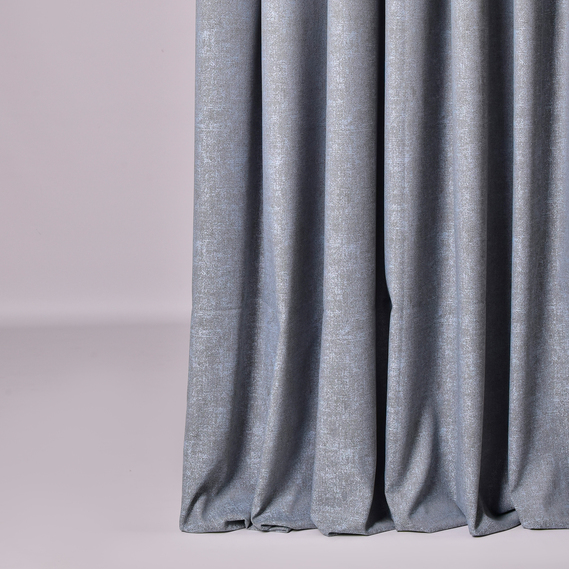 Тканина портьєрна рогожка, жакард, 280 см, 285 гр/м2, шторна тканина, тканина для штор, штори, портьєри, гардіни, тканина для гардин VC4356-сіро/блак., фото 1