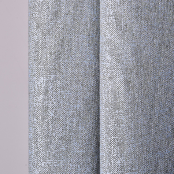 Тканина портьєрна рогожка, жакард, 280 см, 285 гр/м2, шторна тканина, тканина для штор, штори, портьєри, гардіни, тканина для гардин VC4356-сіро/блак., фото 3