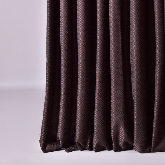 Тканина портьєрна жакардова Зигзаг, 290 см, 207 гр/м2, шторна тканина, тканина для штор, штори, портьєри, гардіни, тканина для гардин H1872 т.сіра, фото 1 Тканина портьєрна жакардова Зигзаг, 290 см, 207 гр/м2, шторна тканина, тканина для штор, штори, портьєри, гардіни, тканина для гардин H1872 т.сіра, фото 1