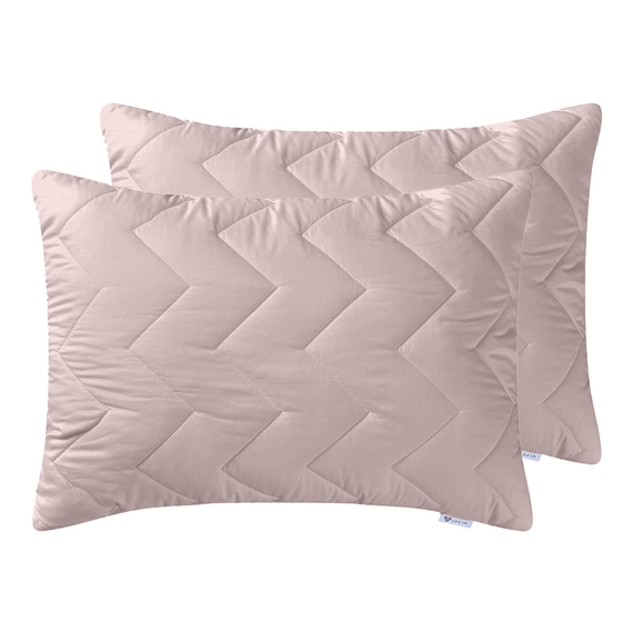 Набор подушек 2 шт 50х70 см акционный из переработанного волокна беж, фото 1