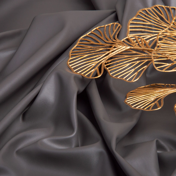 Ткань искусственная кожа Classic, 140 см, 200 гр/м2 V-8 сіро/коричн., фото 3 Ткань искусственная кожа Classic, 140 см, 200 гр/м2 V-8 сіро/коричн., фото 3