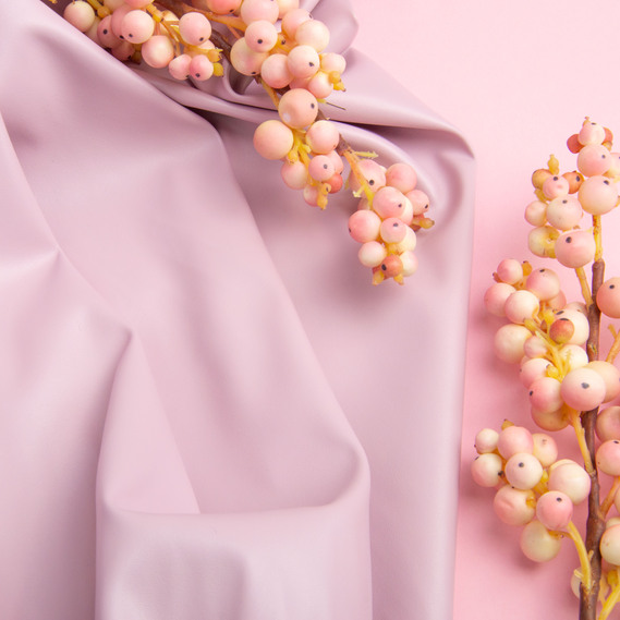 Ткань искусственная кожа Classic, 140 см, 200 гр/м2 V-15 рожев/бузковий, фото 3 Ткань искусственная кожа Classic, 140 см, 200 гр/м2 V-15 рожев/бузковий, фото 3