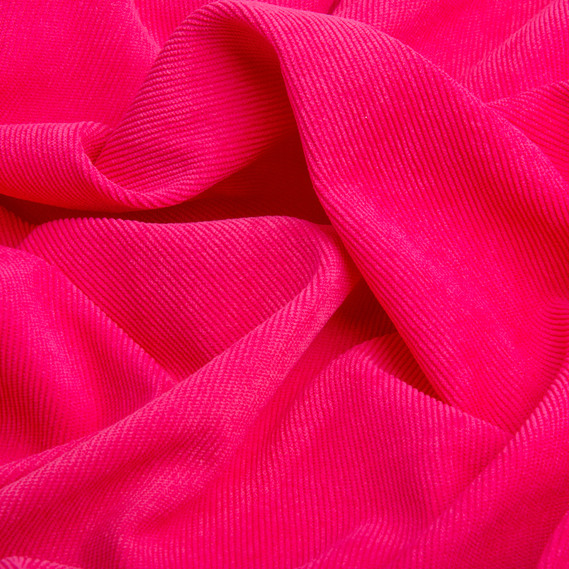 Solid-colored corduroy fabric, 150 cm wide, 330 g/m², suitable for clothing, dresses, suits, and skirts V-30 малина, фото 2 Solid-colored corduroy fabric, 150 cm wide, 330 g/m², suitable for clothing, dresses, suits, and skirts V-30 малина, фото 2