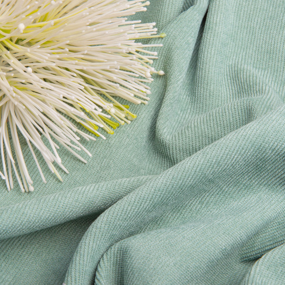 Solid-colored corduroy fabric, 150 cm wide, 330 g/m², suitable for clothing, dresses, suits, and skirts V-10 олива, фото 3