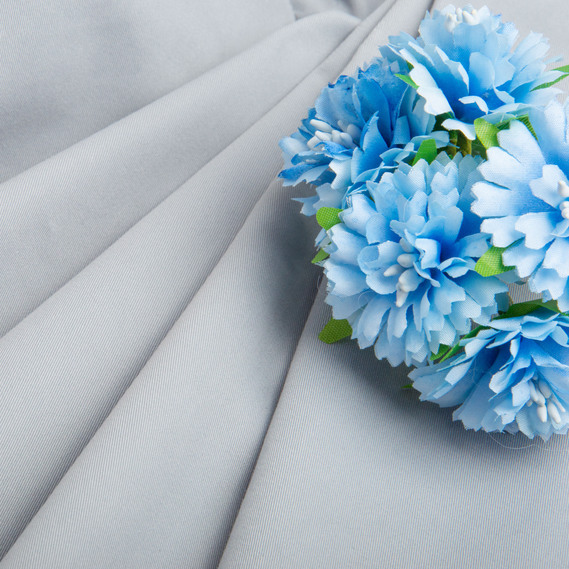 Raincoat fabric Genoa сіро блакитна, фото 3