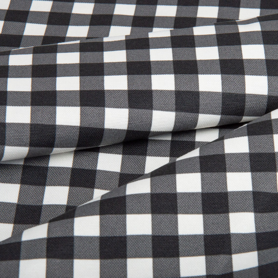 Decorative fabric with water-repellent impregnation V-31 чорна, фото 2