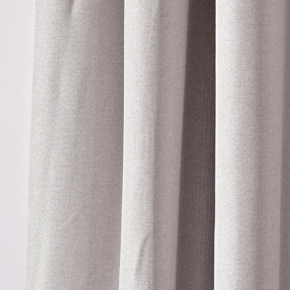 Тканина портьєрна Blackout меланж, 290 см, 325 гр/м2, шторна тканина, тканина для штор, штори, портьєри, гардіни, тканина для гардин V-301 натурал, фото 2