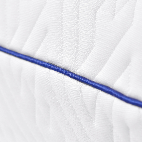 Подушка ортопедическая SleepWell 60х40х13 см IDEIA анатомическая с эффектом памяти для сна на боку, спине и животе, с наволочкой на молнии, фото 7