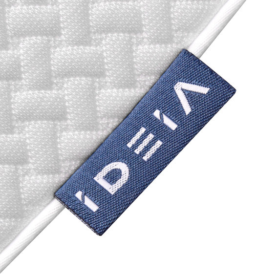 CoolGel Orthopedic Pillow 60х40х11/9 см cm IDEIA Contour Memory Foam Pillow for Side, Back, and Stomach Sleepers, with Zippered Cooling Pillowcase, фото 8