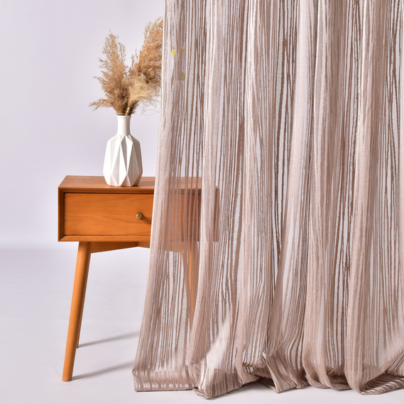 Ткань тюль жаккард Алегро, 280 см, 130 гр/м2 H3255 лате, фото 4 Ткань тюль жаккард Алегро, 280 см, 130 гр/м2 H3255 лате, фото 4