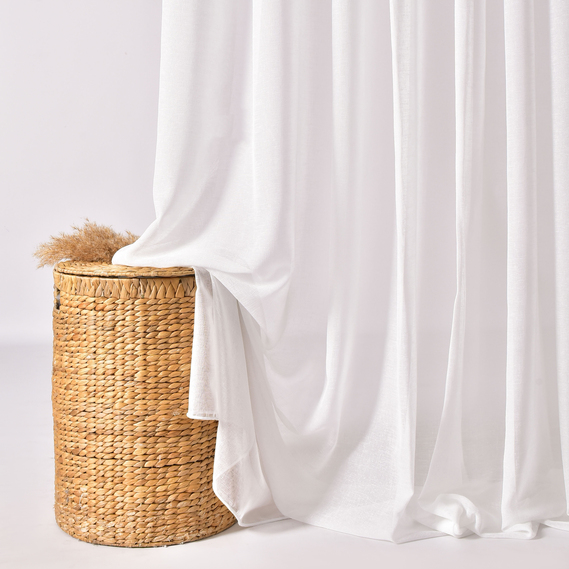 Ткань тюль рогожка Leros, 300 см, 104 гр/м2 V-11 ekru, фото 4 Ткань тюль рогожка Leros, 300 см, 104 гр/м2 V-11 ekru, фото 4