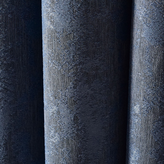 Ткань портьерная однотонная Фонлук Leopar Soft, 285 см, 280 гр/м2, шторная ткань, ткань для штор, шторы, портьеры, гардины, ткань гардинная V-12716 мор.хвиля, фото 3