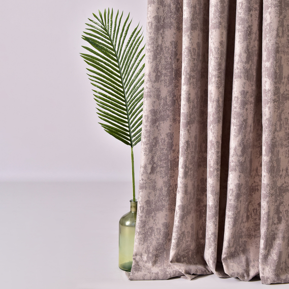 Ткань портьерная однотонная Фонлук Leopar Soft, 285 см, 280 гр/м2, шторная ткань, ткань для штор, шторы, портьеры, гардины, ткань гардинная V-12756 лате, фото 4