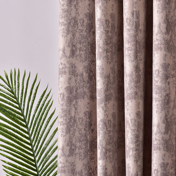 Ткань портьерная однотонная Фонлук Leopar Soft, 285 см, 280 гр/м2, шторная ткань, ткань для штор, шторы, портьеры, гардины, ткань гардинная V-12756 лате, фото 5