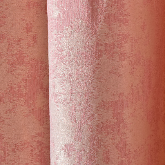 Ткань портьерная однотонная Фонлук Leopar Soft, 285 см, 280 гр/м2, шторная ткань, ткань для штор, шторы, портьеры, гардины, ткань гардинная V-12724 св.рожевий, фото 3