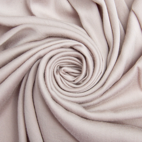 Solid-colored staple fabric WT-21659, 145 cm wide, 145 g/m², suitable for dresses, blouses, and skirts сірий/беж, фото 1